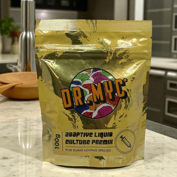 Dr. Myc Adaptive Liquid Culture Premix 100g For Mushroom Cultivation - Picture 1 of 5